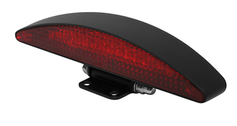 HIGHSIDER pro Interstate LED Rücklicht Schwarz/Rot E-geprüft (1Stck)