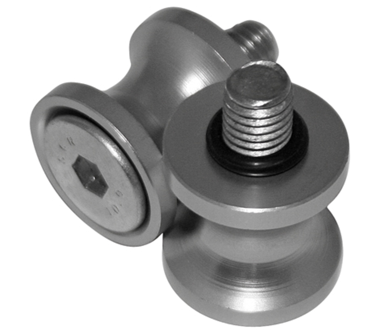 SHIN YO Bobbins Silber M8 x 1,25 (Paar)
