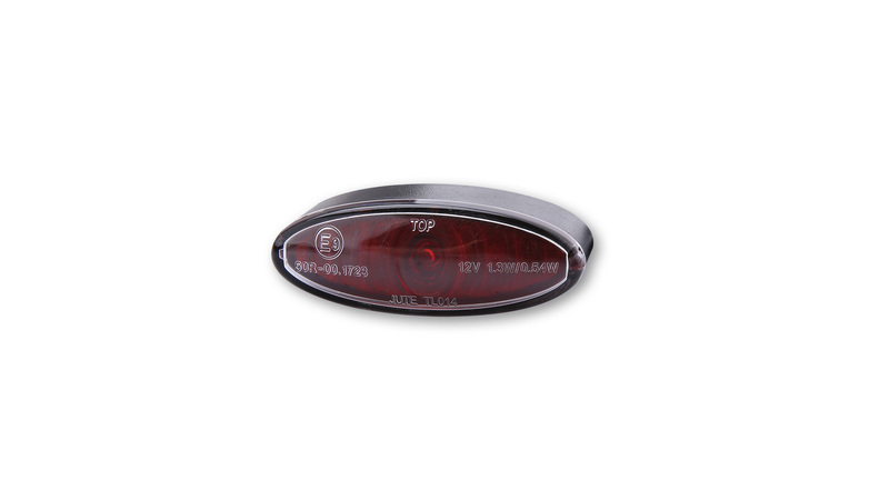 SHIN YO Mini LED Rücklicht Oval, E-Geprüft (1Stck)