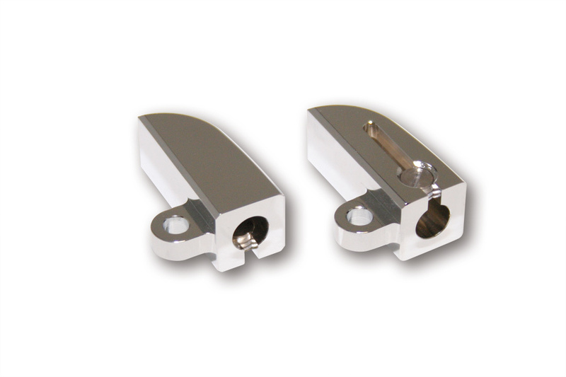 HIGHSIDER pro Blinkerhalter Chrom (Paar)