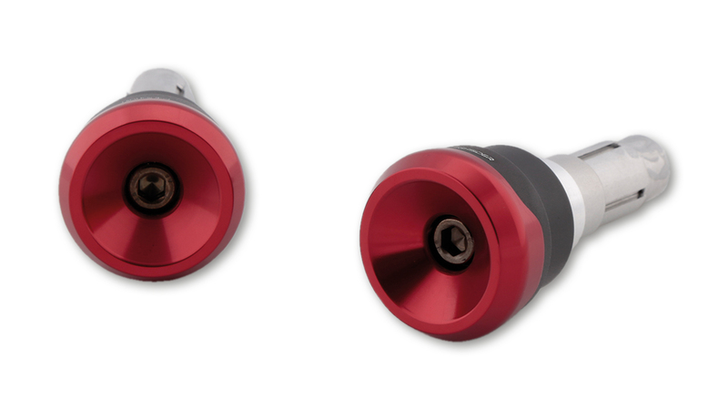 HIGHSIDER pro Akron-LS Lenkergewichte Rot (Paar)