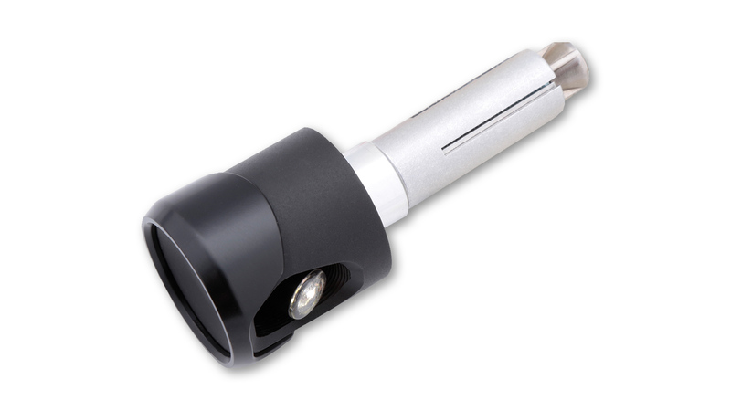 HIGHSIDER pro Akron-Flash LED Lenkerendenblinker/Positionslicht Schwarz/Orange 2in1, E-Geprüft (Paar)