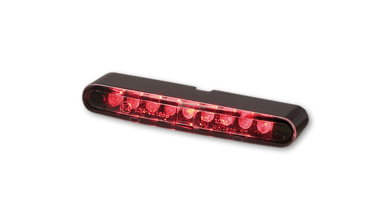 HIGHSIDER pro Stripe LED Rücklicht Schwarz/Transparent (1Stck)