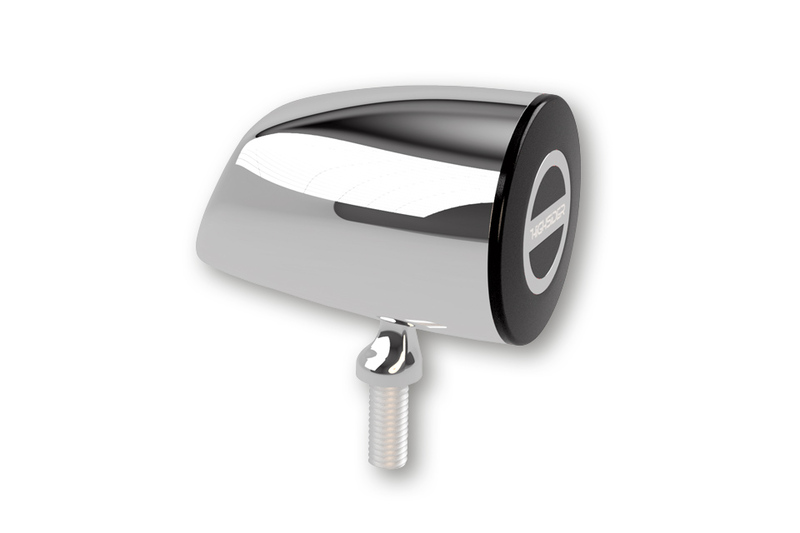 HIGHSIDER pro Rocket Classic LED Rücklicht Chrom/Getönt (1Stck)