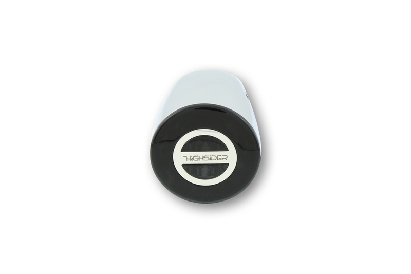 HIGHSIDER pro Rocket Classic LED Rücklicht Chrom/Getönt (1Stck)