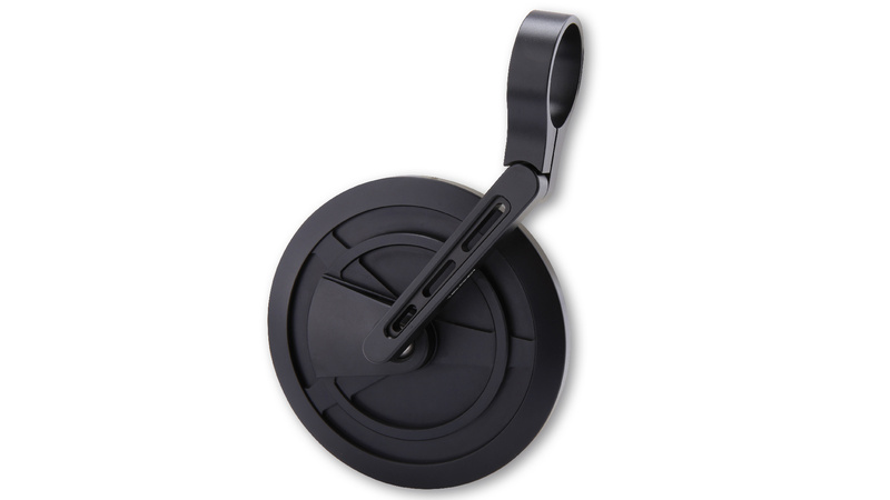 HIGHSIDER pro Lenkerendenspiegel Enterprise Schwarz/Schwarz (1Stck.)