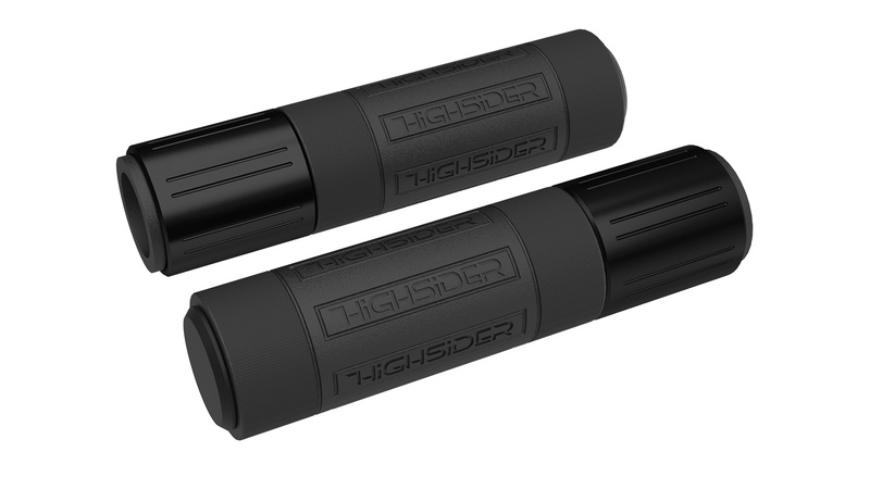 HIGHSIDER pro Conero Black-Edition Griffe, Matt-Schwarz (Paar)