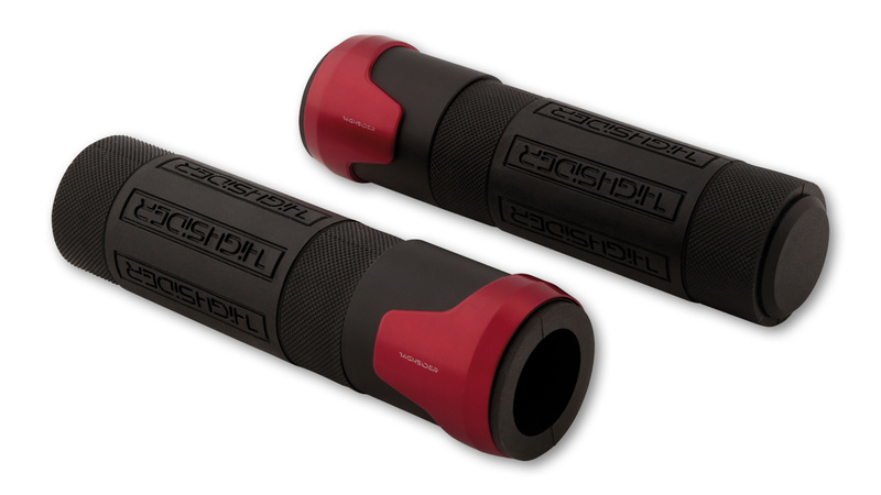 HIGHSIDER pro Akron Griffgummi Rot 7/8 Zoll (22,2 mm), 132 mm
