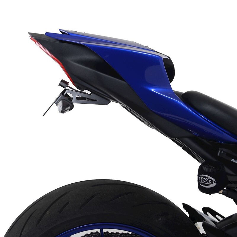 R&G RACING Kennzeichenhalter - Schwarz passend für Yamaha R7