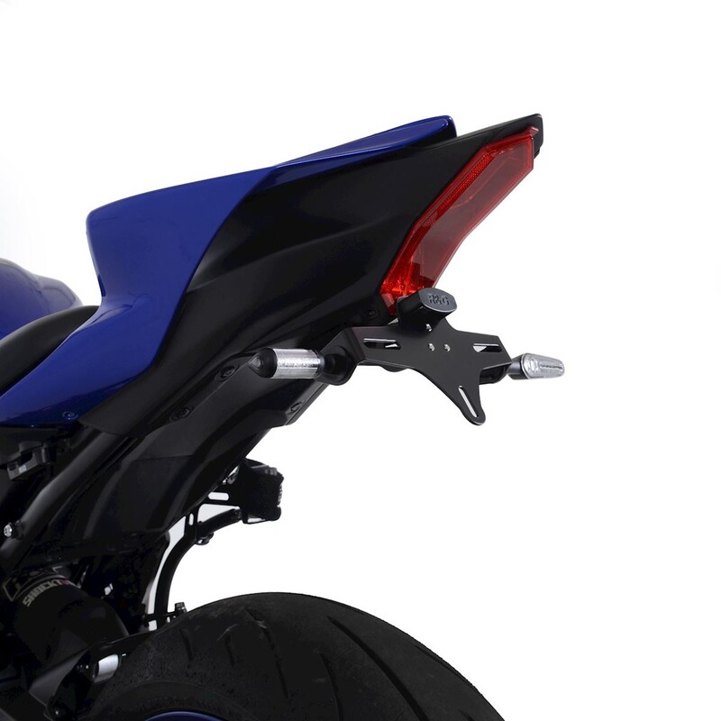 R&G RACING Kennzeichenhalter - Schwarz passend für Yamaha R7