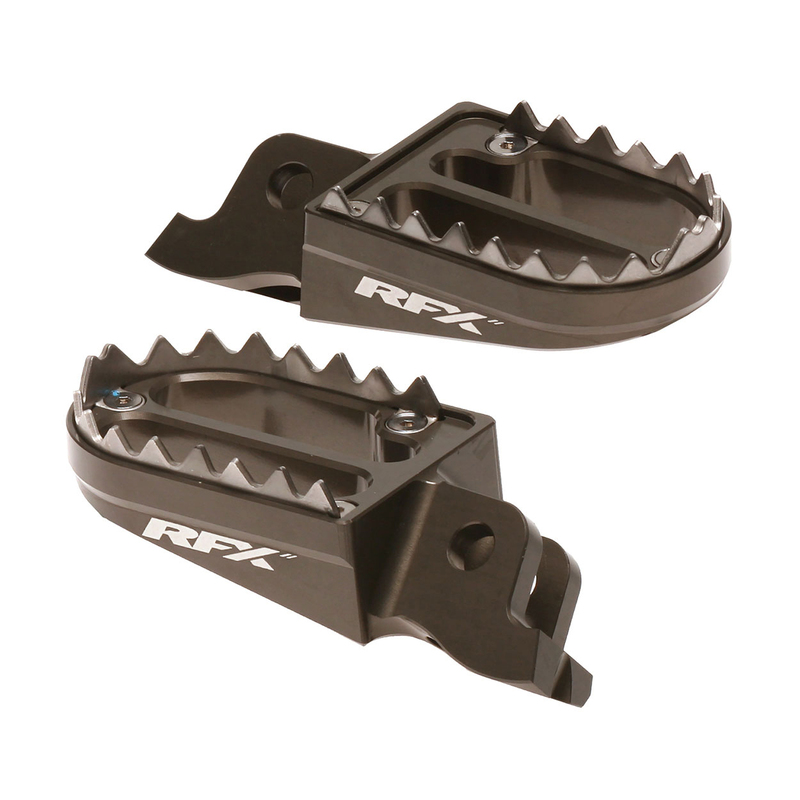 RFX Pro Series Shark Teeth Fußrasten - magnesium