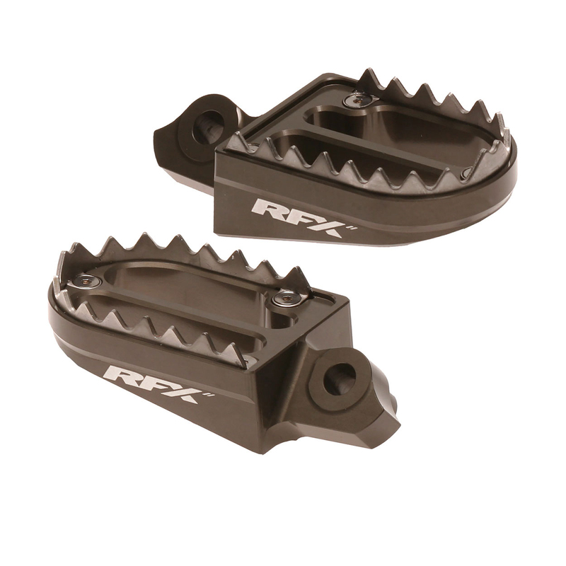 RFX Pro Series Shark Teeth Fußrasten - magnesium
