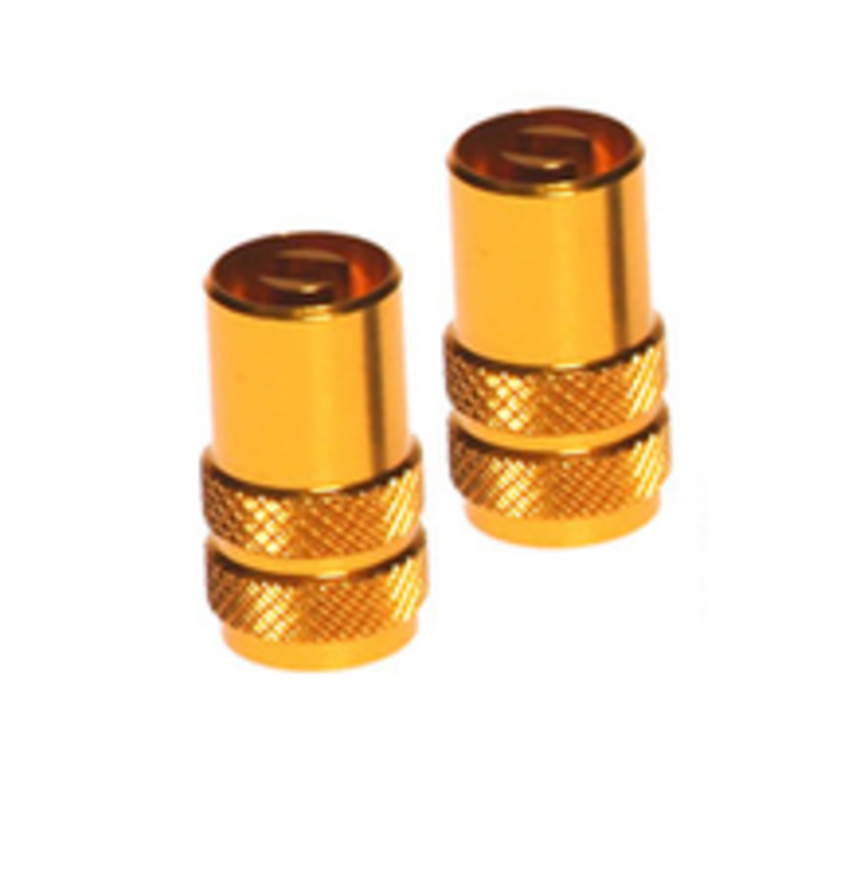 RFX Sport Series Ventilkappen mit Ventilschlüssel 2 Stk. - gold