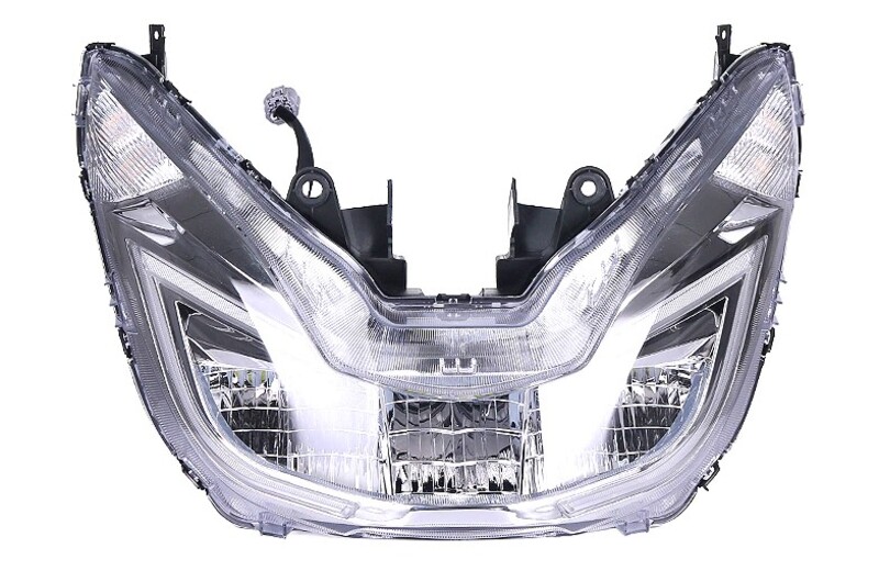 O PARTS LED Scheinwerfer - passend für Honda PCX 125/150 (14-16)