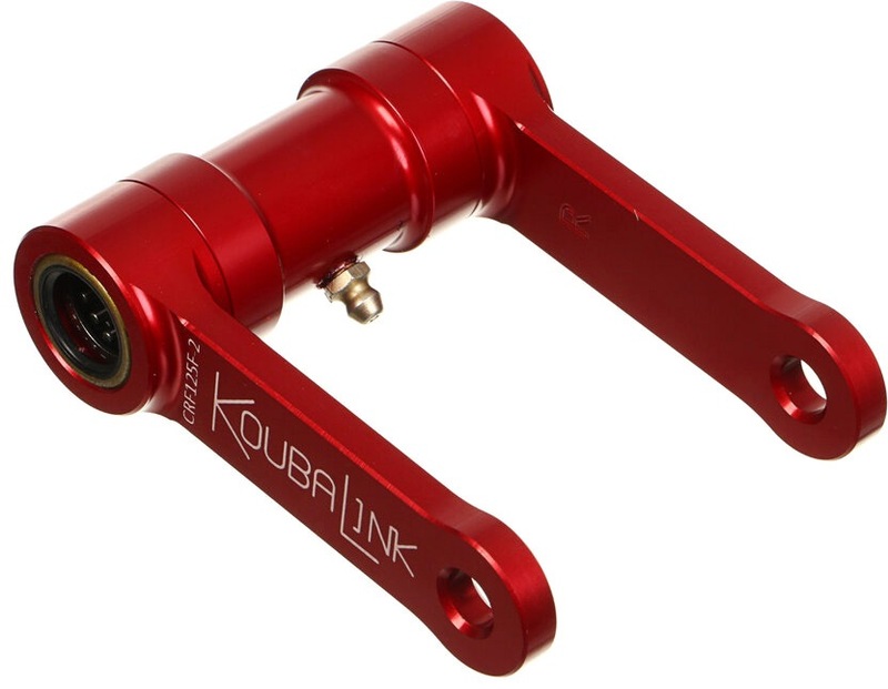 KOUBALINK Tieferlegungssatz (44.5 mm) Rot - passend für Honda CRF125F