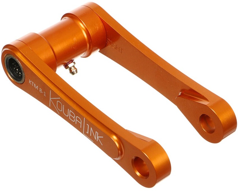KOUBALINK Tieferlegungssatz (25.4 - 31.8 mm) Orange - passend für Husqvarna / passend für KTM