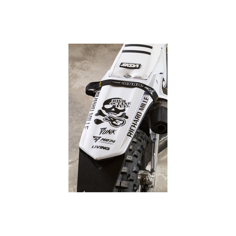 S3 Hard Enduro Ziehgurt, Vorn, Schwarz
