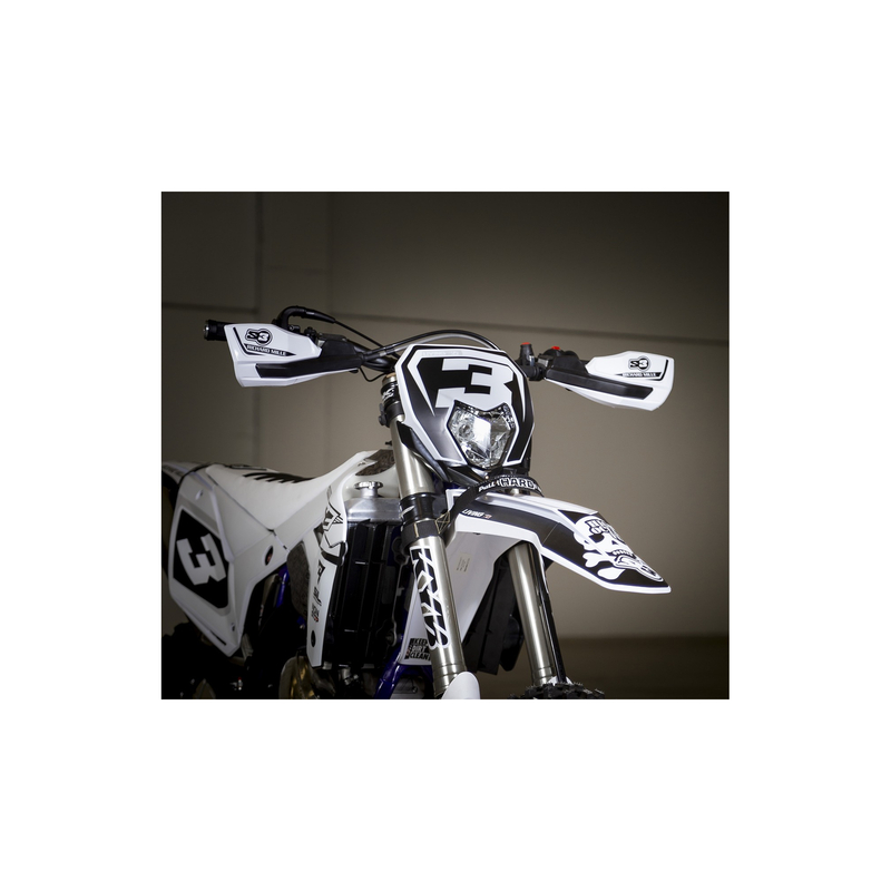S3 Hard Enduro Ziehgurt, Vorn, Schwarz