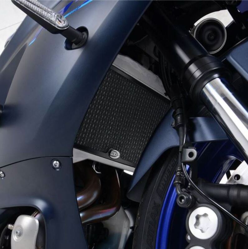 R&G RACING Pro Kühlerschutz Titan - passend für Yamaha R7