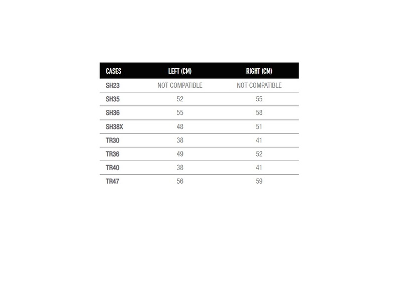 SHAD 4P System Montagesatz (seitlich) - CF MOTO 800MT