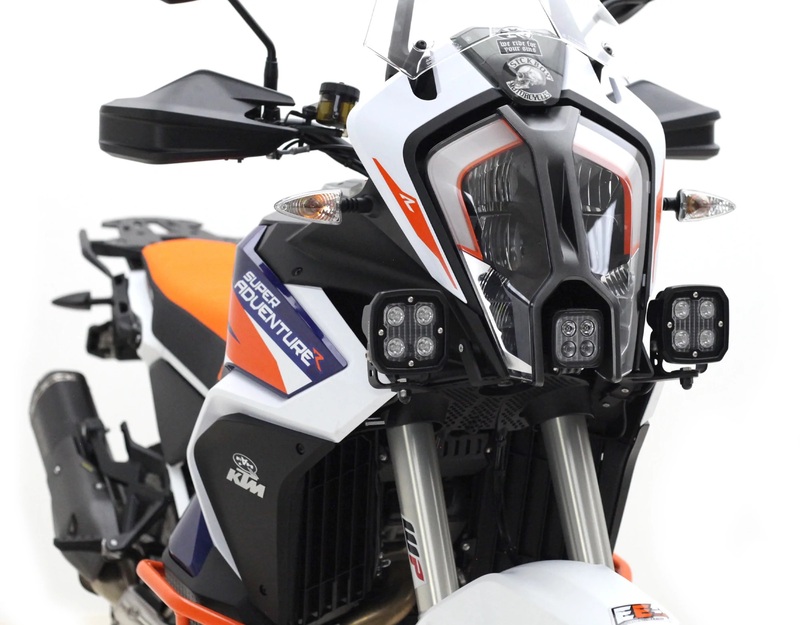 DENALI Lampenhalter für Fernscheinwerfer - passend für KTM 1290 Adventure
