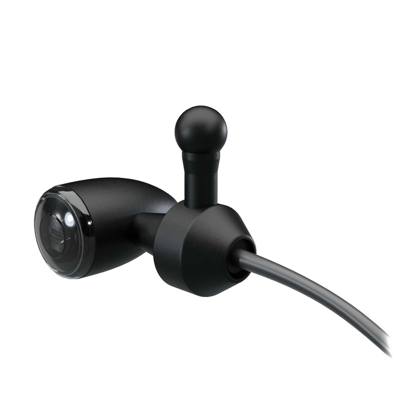 HIGHSIDER pro Blinkeradapter Schwarz Für Harley Davidson, vorne (Paar)