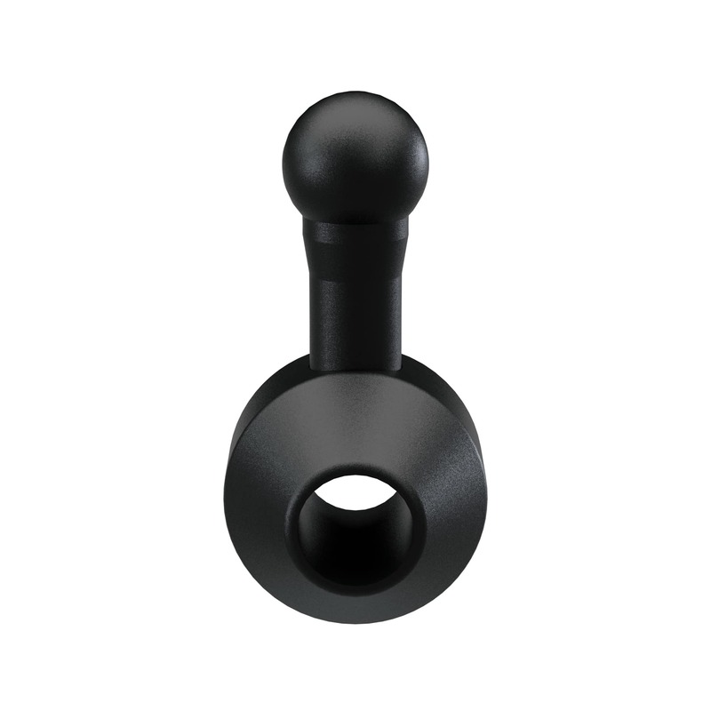 HIGHSIDER pro Blinkeradapter Schwarz Für Harley Davidson, vorne (Paar)