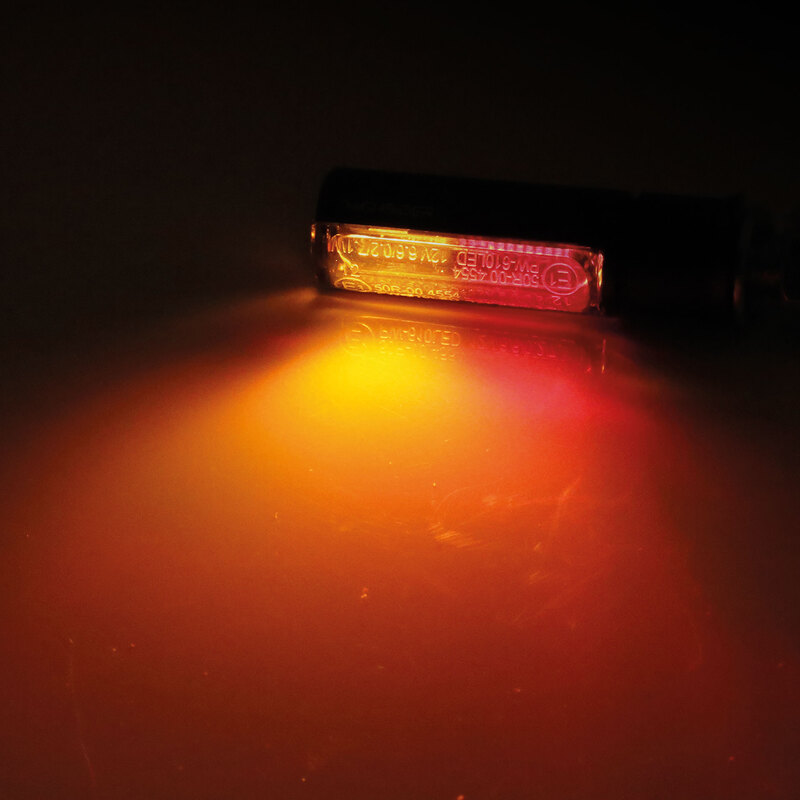 HIGHSIDER pro Conero Black-Edition LED Blinker, Brems- & Rücklicht 3in1, Matt-Schwarz, (Paar)