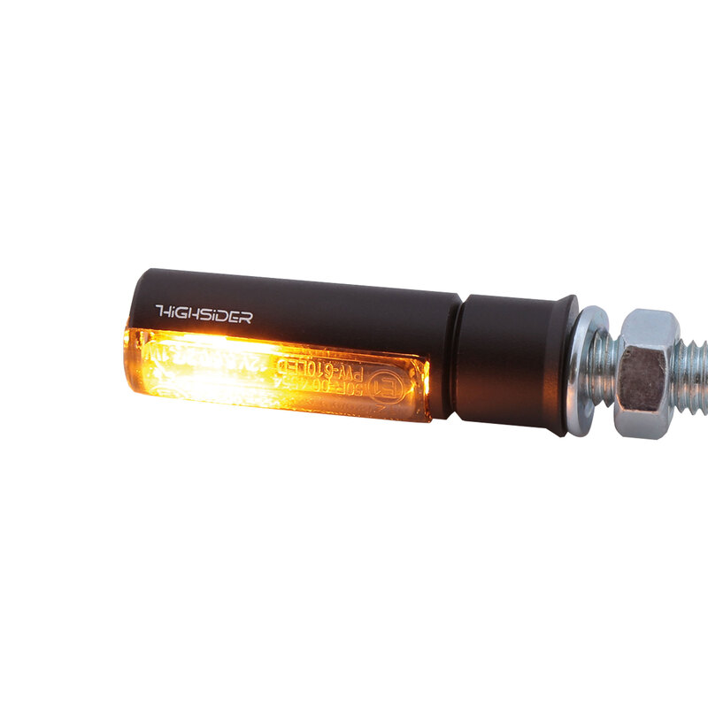 HIGHSIDER pro Conero Black-Edition LED Blinker, Brems- & Rücklicht 3in1, Matt-Schwarz, (Paar)