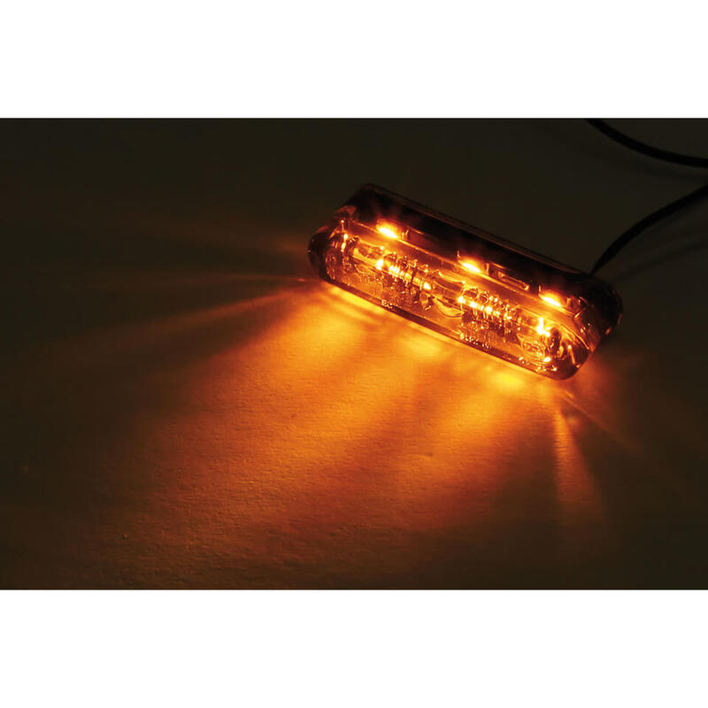 SHIN YO Shorty-2 Pro LED Blinker-Modul Linse Klar (Paar), Vorn & Hinten