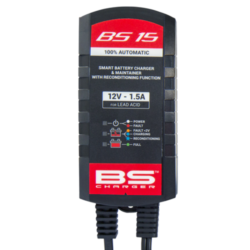 BS BATTERY BS15 Intelligentes Batterie-Ladegerät