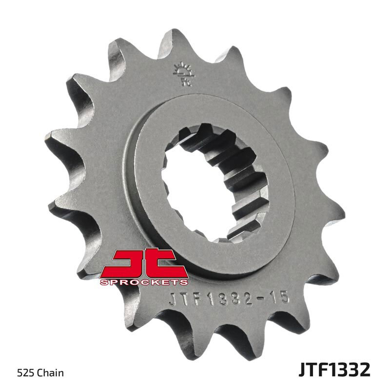 JT SPROCKETS Geräuschgedämpftes Stahlritzel vorne - 525