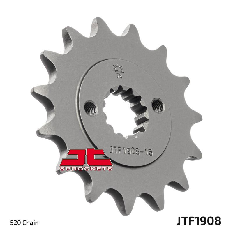 JT SPROCKETS Geräuschgedämpftes Stahlritzel vorne - 520