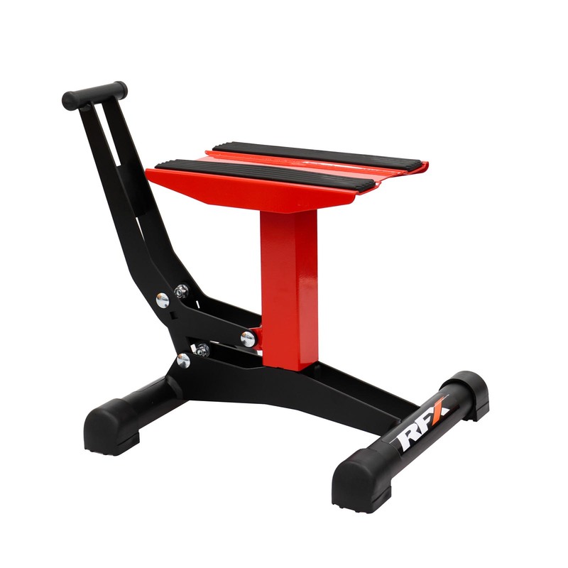 RFX x Bihr Pro XTreme H Lift Up Einsäulen-Motorradständer - Rot