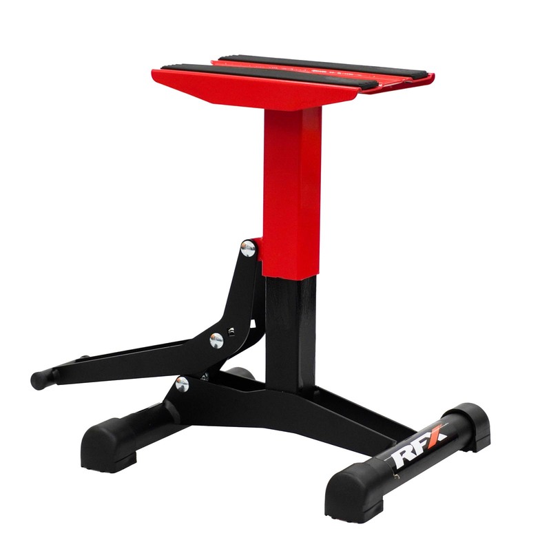 RFX x Bihr Pro XTreme H Lift Up Einsäulen-Motorradständer - Rot