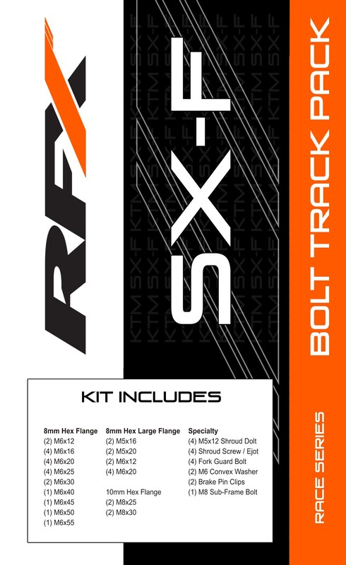 RFX Race Series Schrauben und Muttern Track Pack