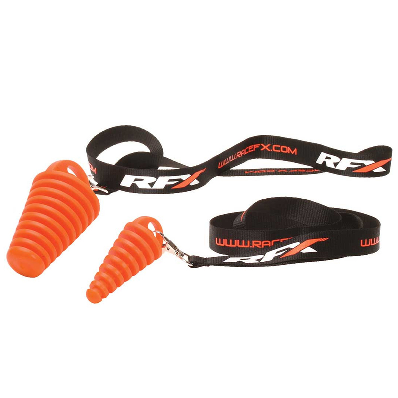 RFX Race 2-Takt Auspuffstutzen mit Band - Orange