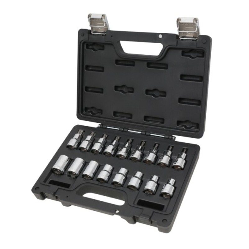 BETA 1900M Automatischer Schlauchaufroller 10x15 mm / 15M + 17 Handsteckdosen Koffer