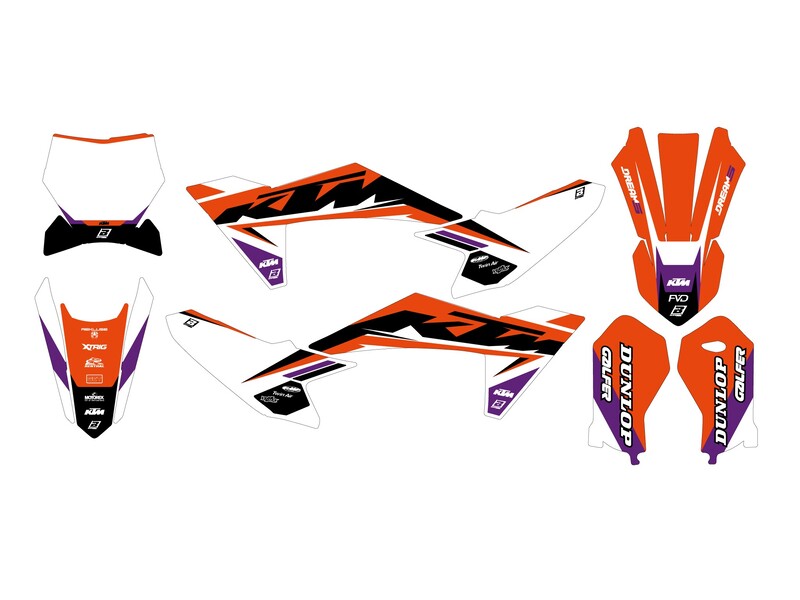 BLACKBIRD Dream Graphic 5 Deko-Kit