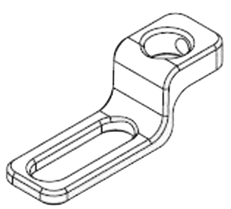 KOSO S-Typ Halter für Geschwindigkeitssensor (M10)