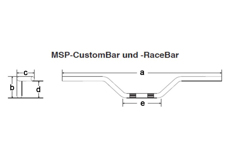 FEHLING Custom-Bar High 850 mm Chrome