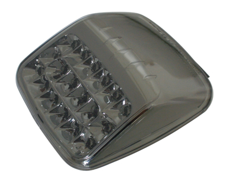 HIGHSIDER smart LED Rücklicht Schwarz HD Style, E-geprüft (1Stck)