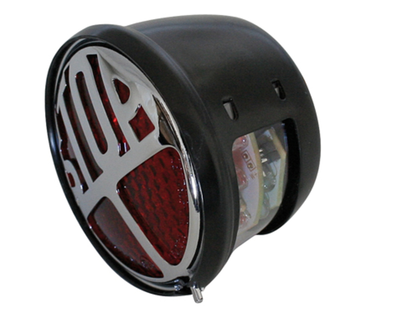 HIGHSIDER smart Stop LED Rücklicht Schwarz E-geprüft (1Stck)