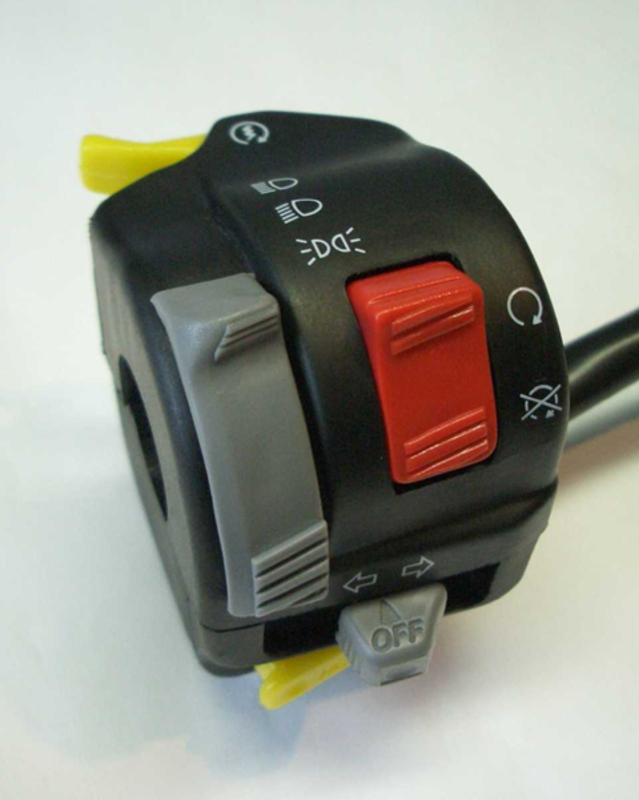 HIGHSIDER smart Schaltereinheit Universal, passend für Yamaha ATV + Motorrad, Links (1Stck)