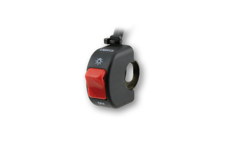 HIGHSIDER smart Schalter Universal, Ein/Aus, Mit Klemme zur Lenkermontage, Für Licht