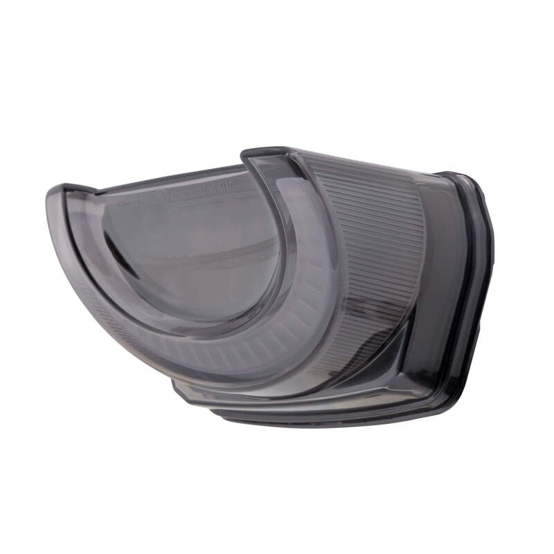 HIGHSIDER smart LED Rücklicht Schwarz passend für Honda Style, E-geprüft (1Stck)