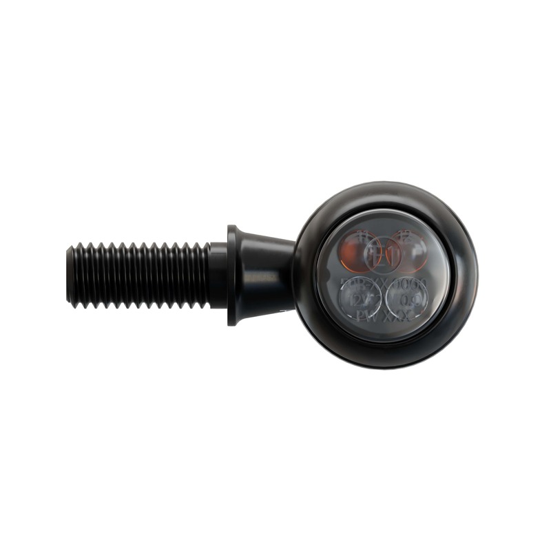 HIGHSIDER smart Circula-S LED Blinker, Matt-Schwarz (Paar)