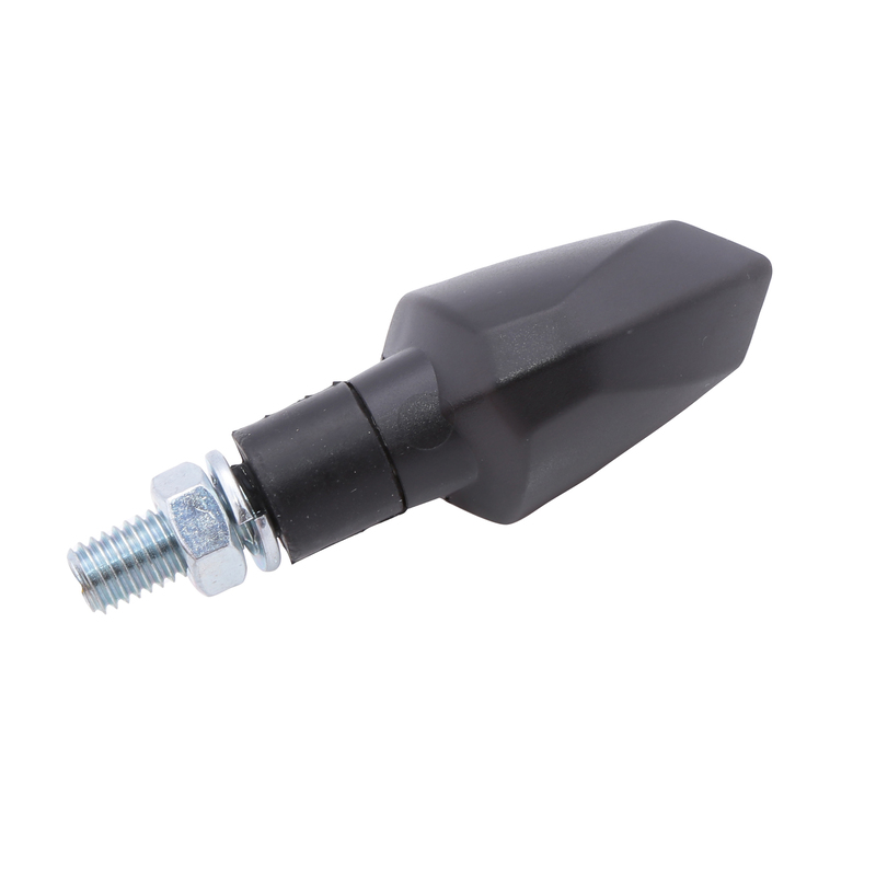 HIGHSIDER smart Shield-TS LED Blinker Gehäuse Schwarz / Linse Rauchgrau (Paar), Vorn & Hinten
