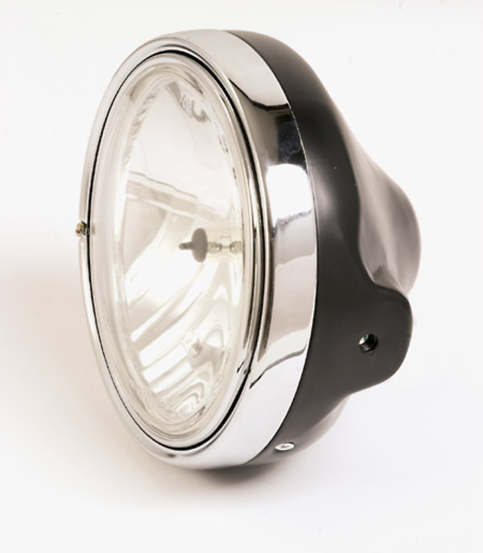 HIGHSIDER smart 7 Zoll LTD Scheinwerfer Schwarz E-geprüft (1Stck)