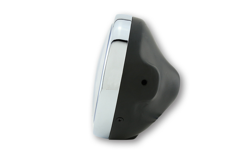 HIGHSIDER smart 7 Zoll LTD Scheinwerfer Schwarz E-geprüft (1Stck)